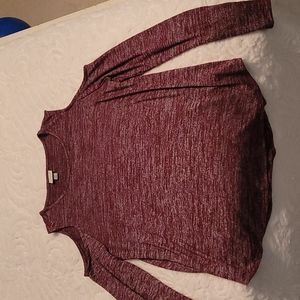 A new day cold shoulder purple top